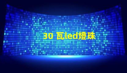 30 瓦led燈珠
